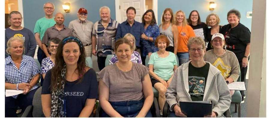 Voices in Unity, the choir, gathered together